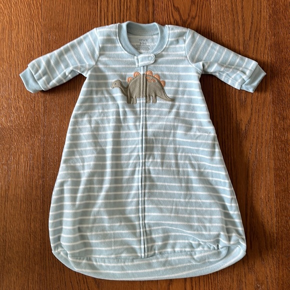 2 Baby Fleece Sleepbag Sleepsuits - Picture 2 of 7